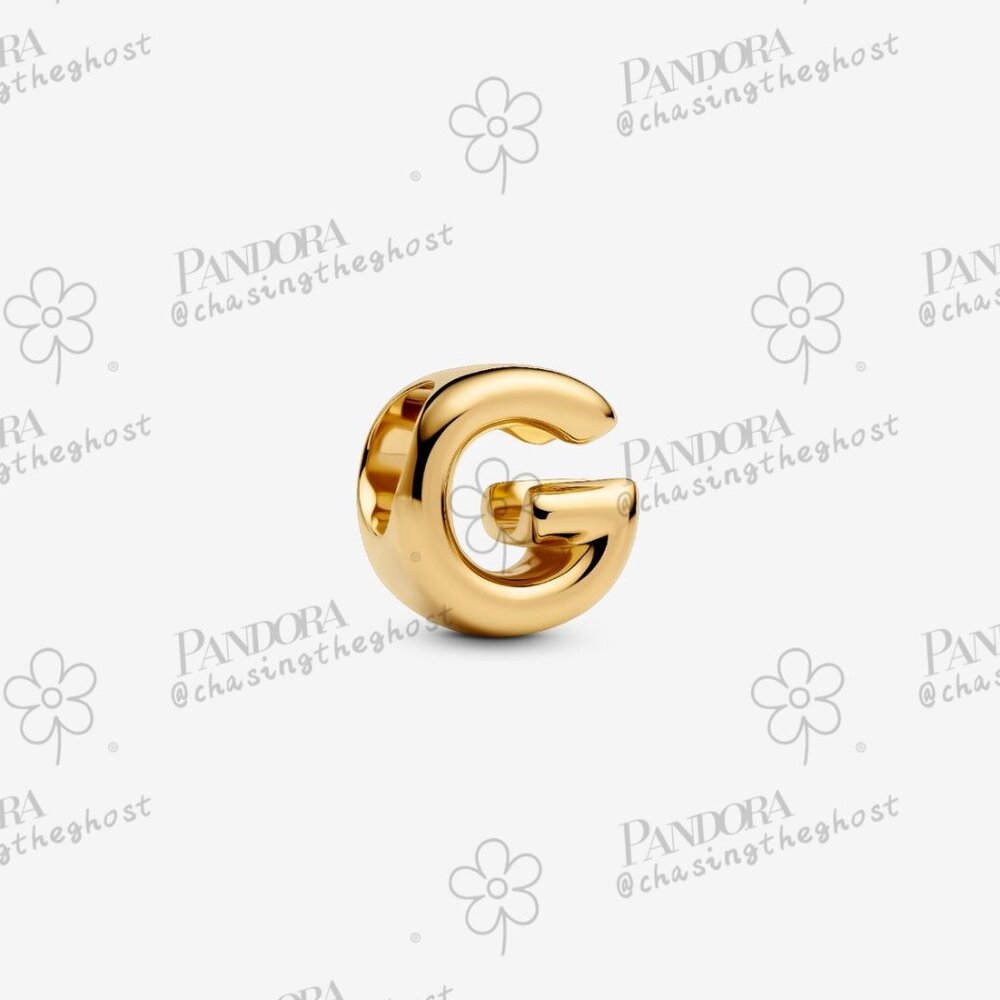Pandora Letter G Alphabet Charm